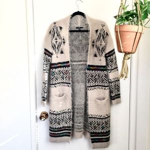Boho Cardigan • Tribal Print